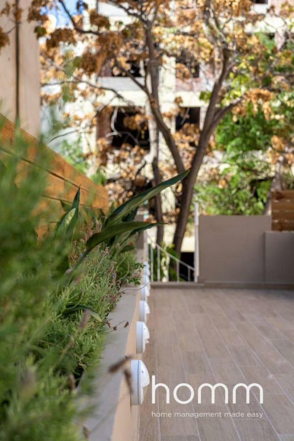 Nemeseos Ground Floor Homm Apartment With Roof Garden And Wading Pool Athènes Extérieur photo