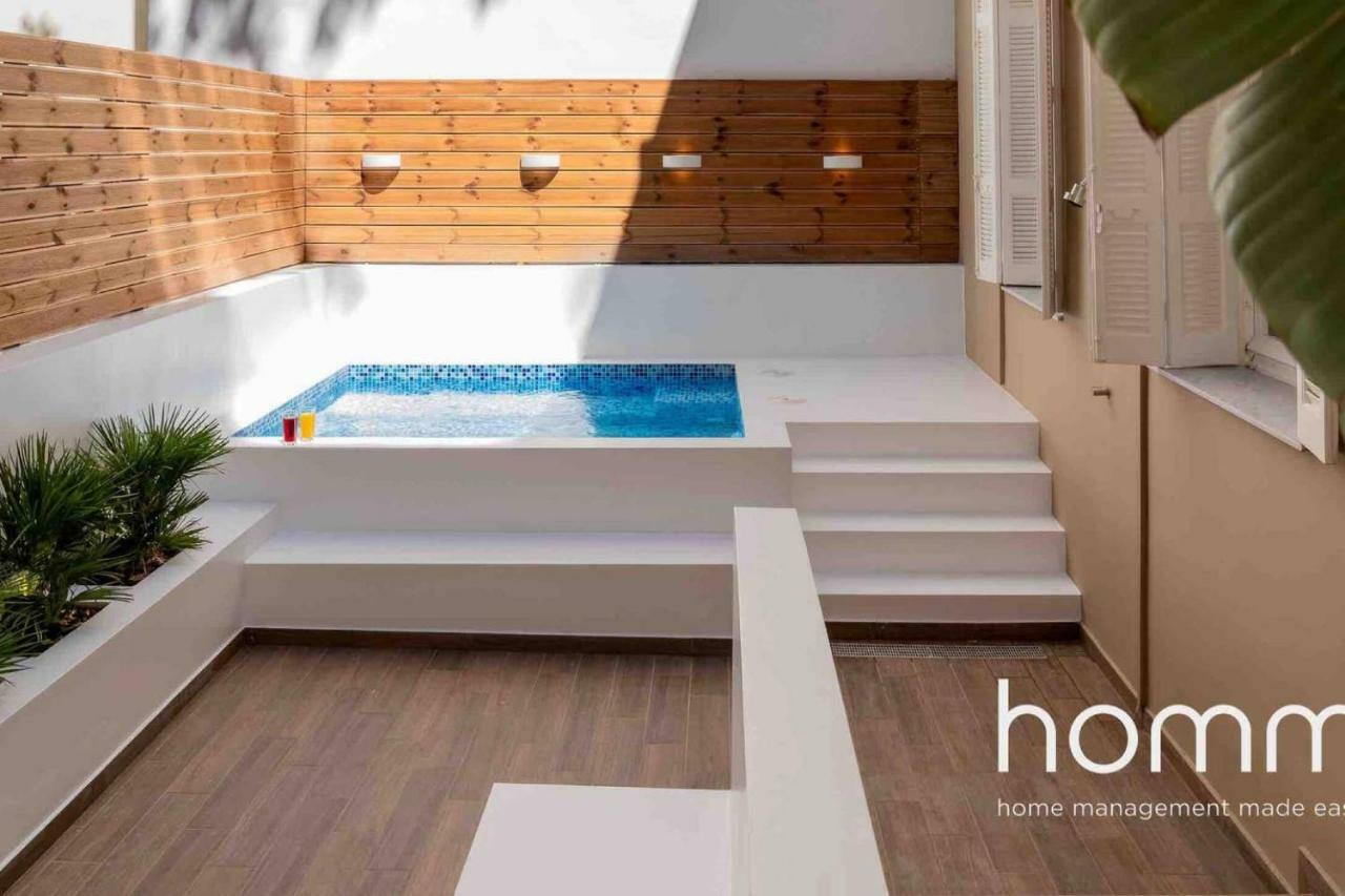 Nemeseos Ground Floor Homm Apartment With Roof Garden And Wading Pool Athènes Extérieur photo